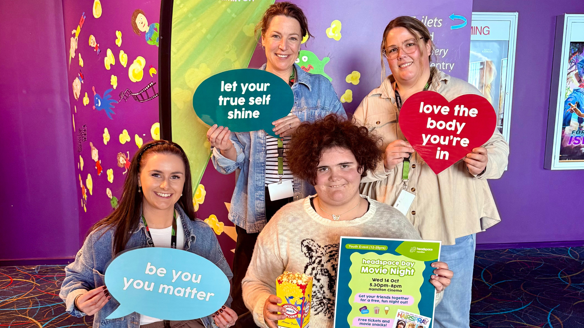 Free movie night to celebrate headspace Day in Hamilton